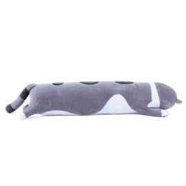 Long Kawaii Cat Plush - GREY