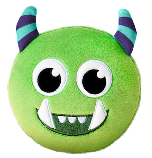 Releaxeazz Plushie Monster reiskussen met slaapmasker