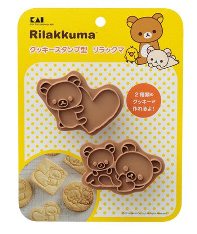 San-X Rilakkuma Cookie Stamps Heart