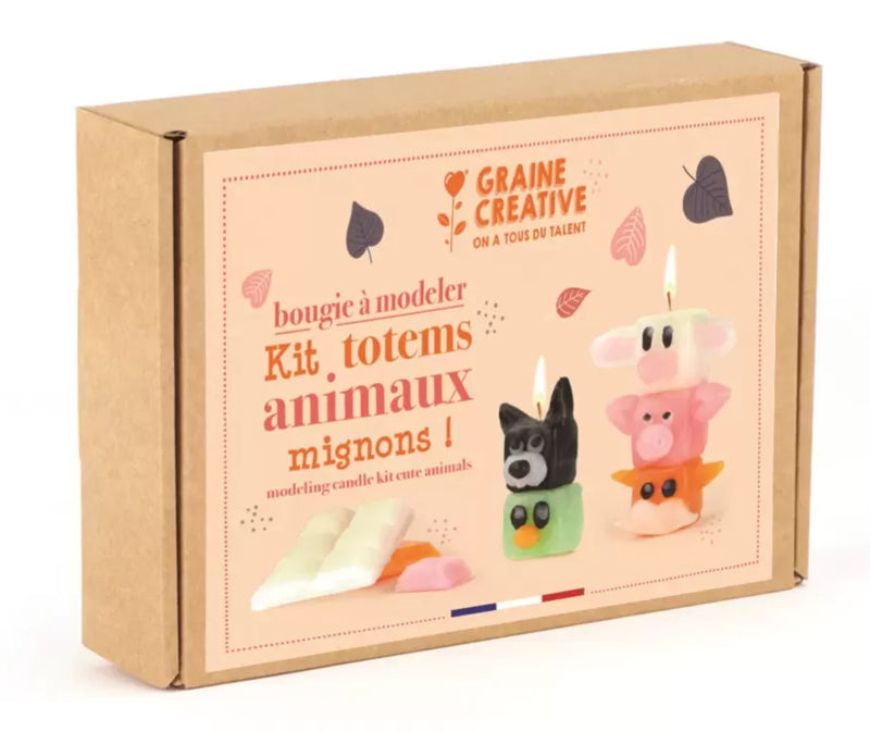 DIY Pakket - Kawaii Cube Friends Kaarsen maken