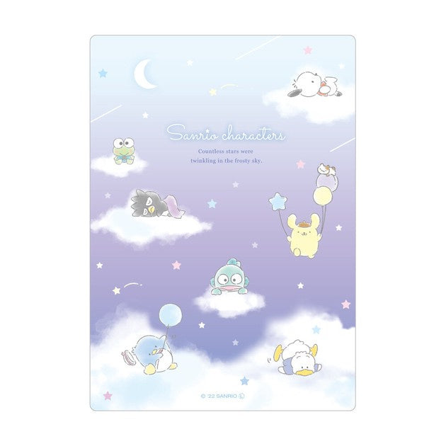 Sanrio Characters Shitajiki Writing Pad - PVC schrijfblad - blue