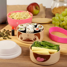 Kawaii bentobox Pug
