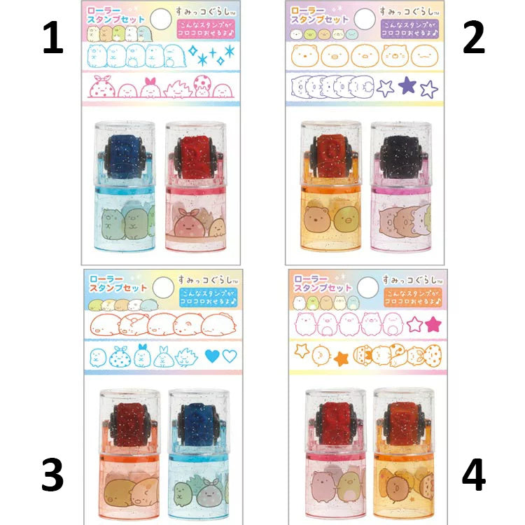 Mini Stempelroller Set San-X Sumikkogurashi - Kies je design