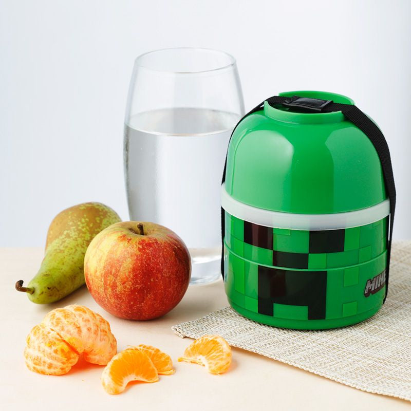 Stapelbare Bentobox Minecraft Creeper