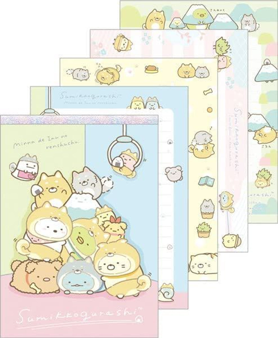 Memoblok groot - Sumikkogurashi Shiba Dog theme - Puppy Corner