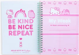 Kindness Journal met ringband - Hello Kitty & Pusheen