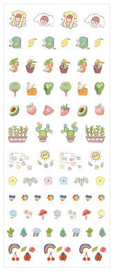 Stickervel Rainbows and Garden