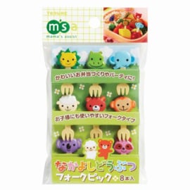 Kawaii Bento Prikkers Zoo - Bento Picks