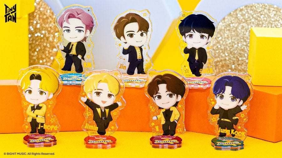Tiny Tan BTS Glitter Acrylic Stand - Blind Bag