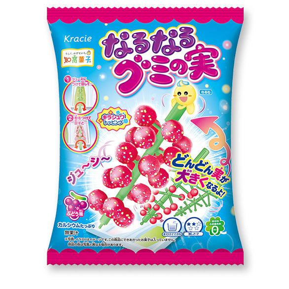 Popin Cookin Naru Naru Gumi No Mi Grape (gummy tree)