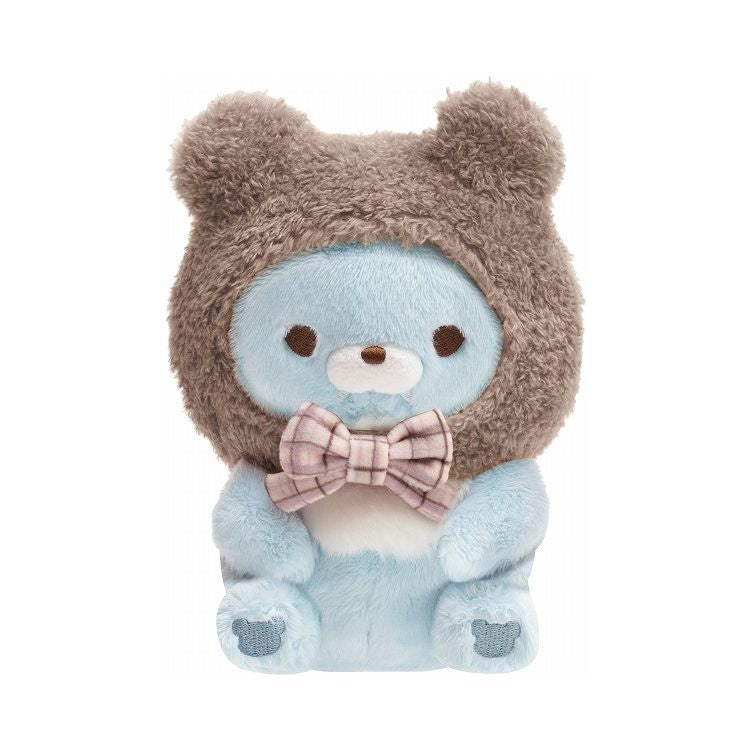 Rilakkuma Chairoikoguma Cute Plushie Theme - Blue Wolf