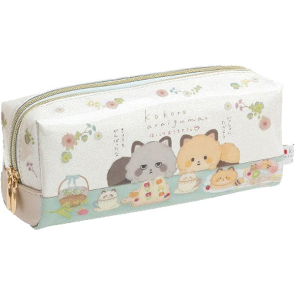 Etui San-X Kokoro Araiguma - Hokkori Ouchi - Café