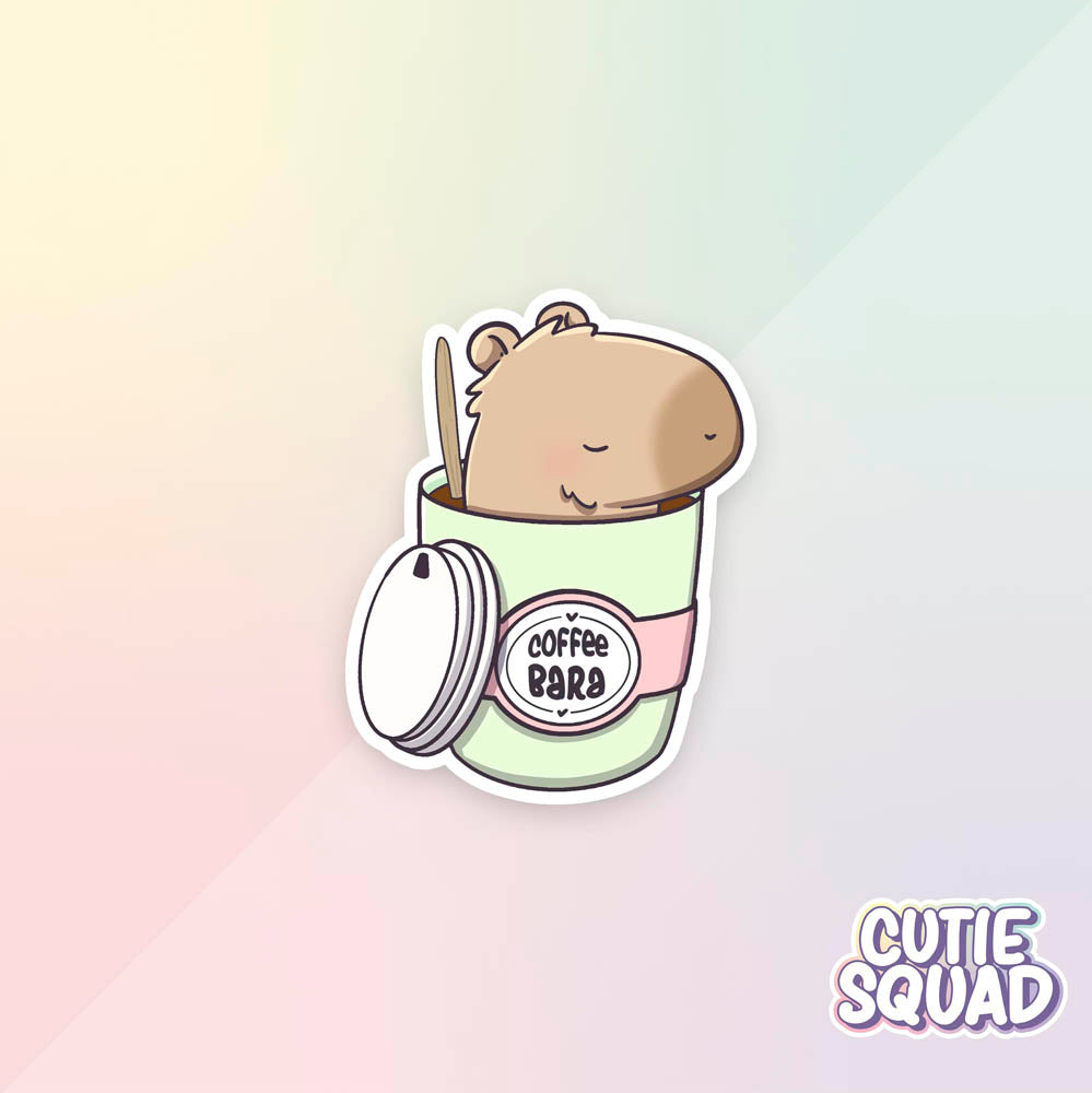 Stickerset - Capybara Bathing - CutieSquad
