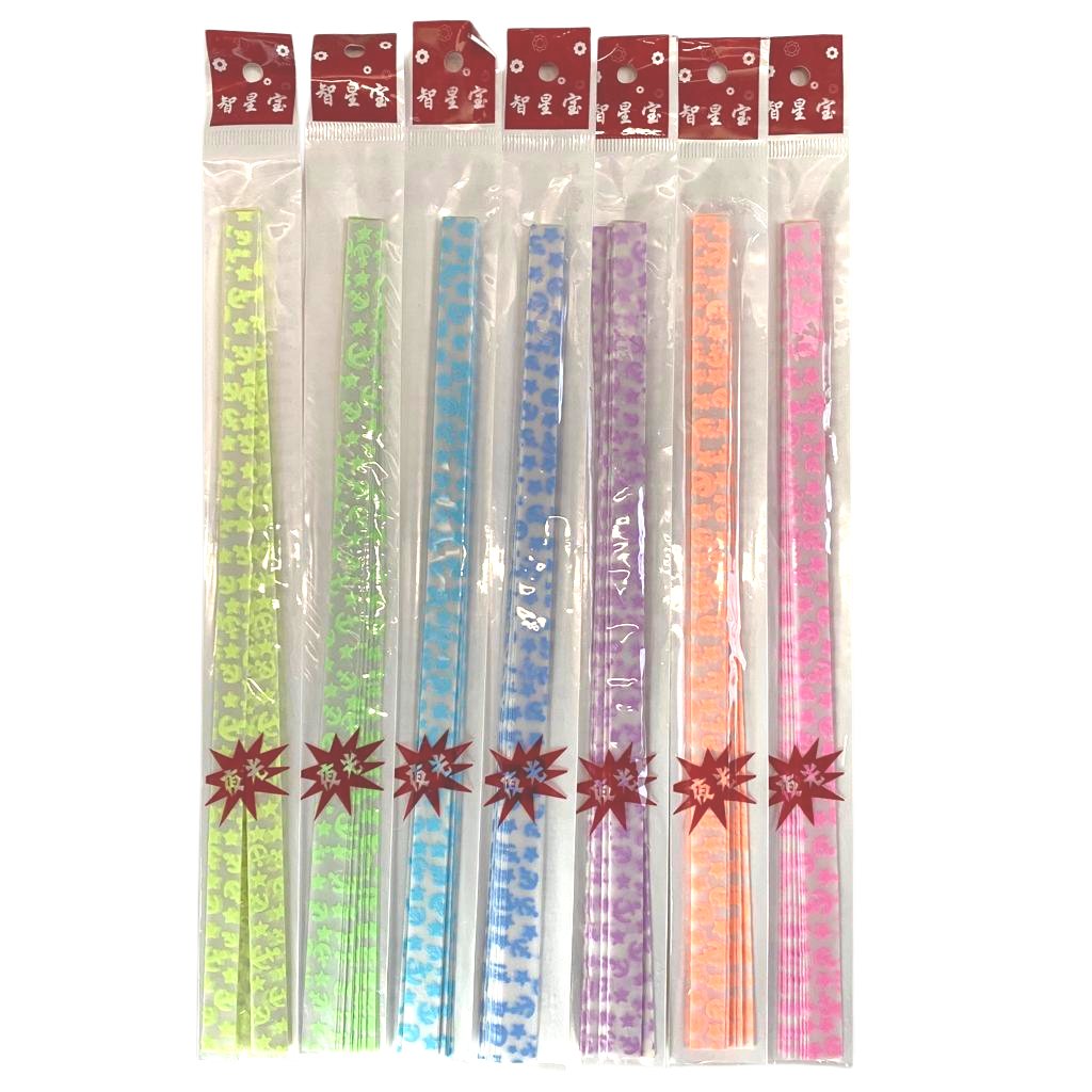 Lucky Star Papier Glow in the dark - Anchor Stars