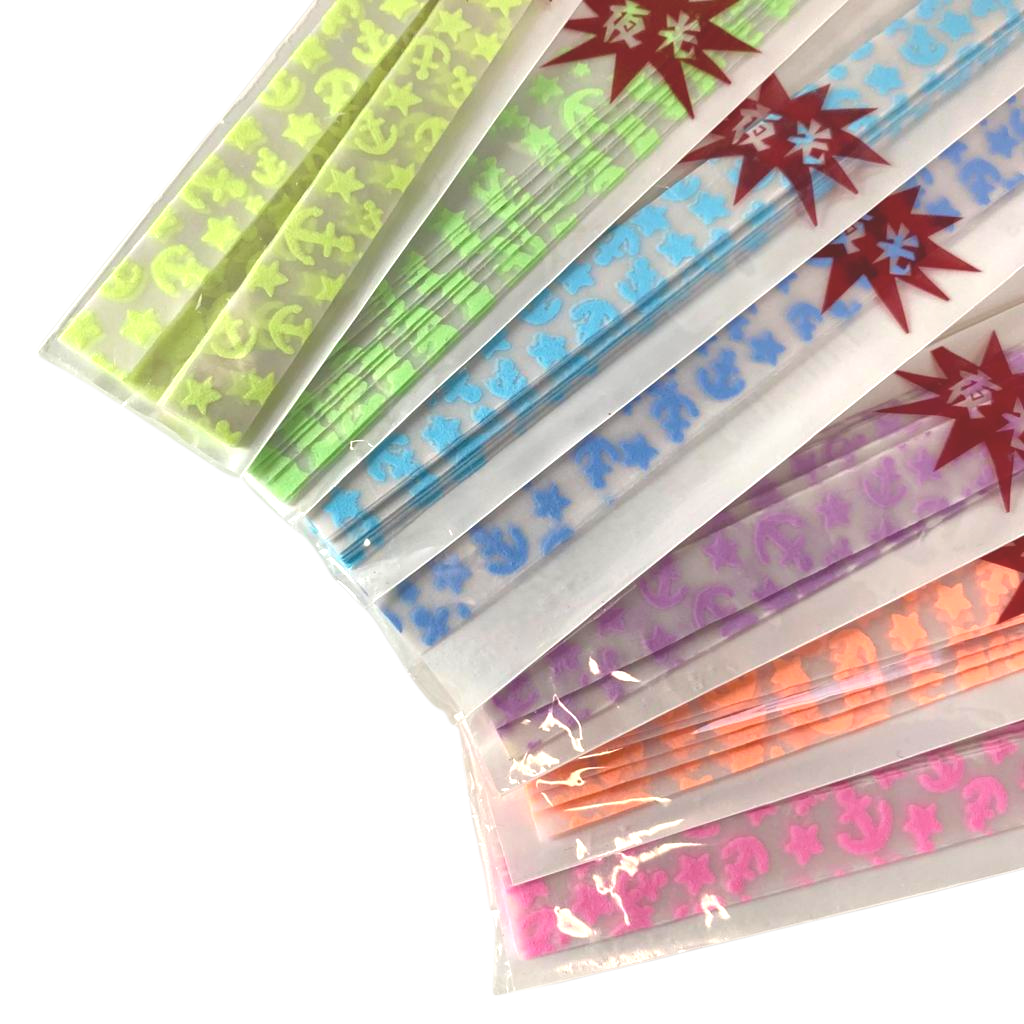 Lucky Star Papier Glow in the dark - Anchor Stars