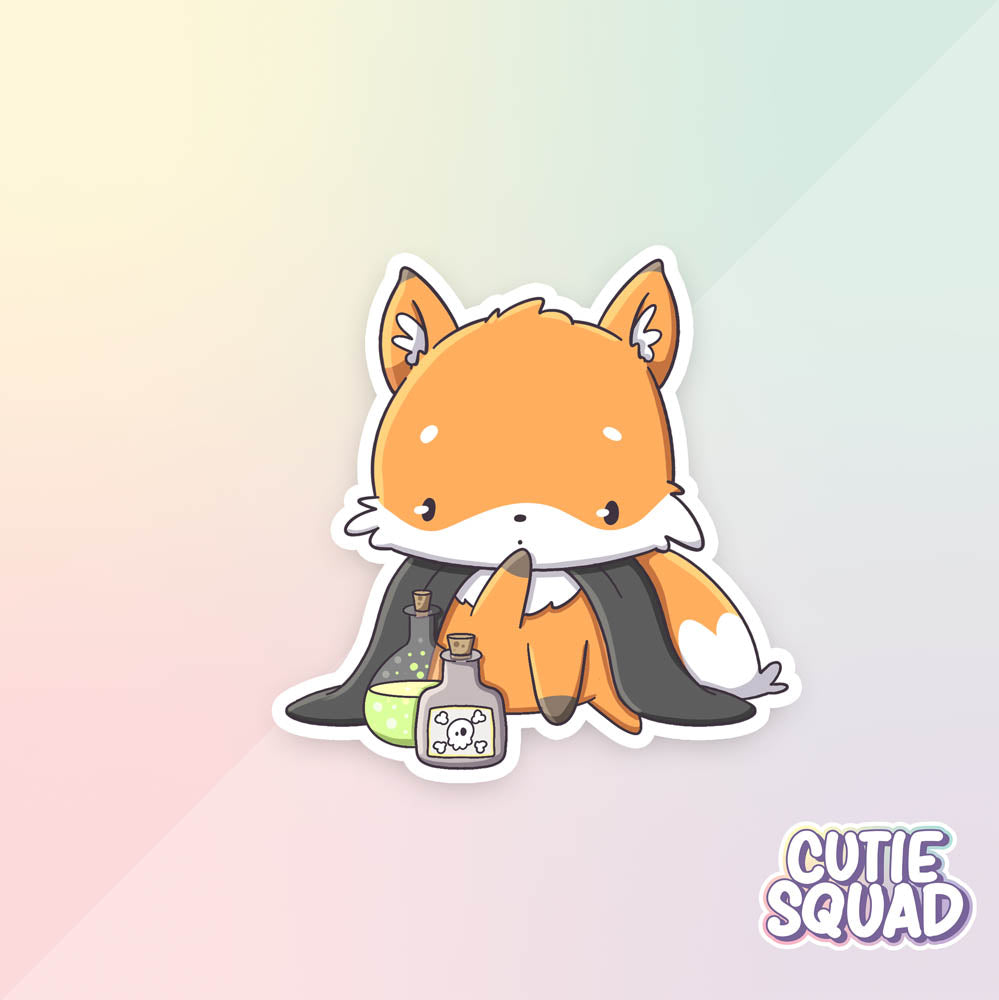 Stickerset - Magical Foxes - CutieSquad