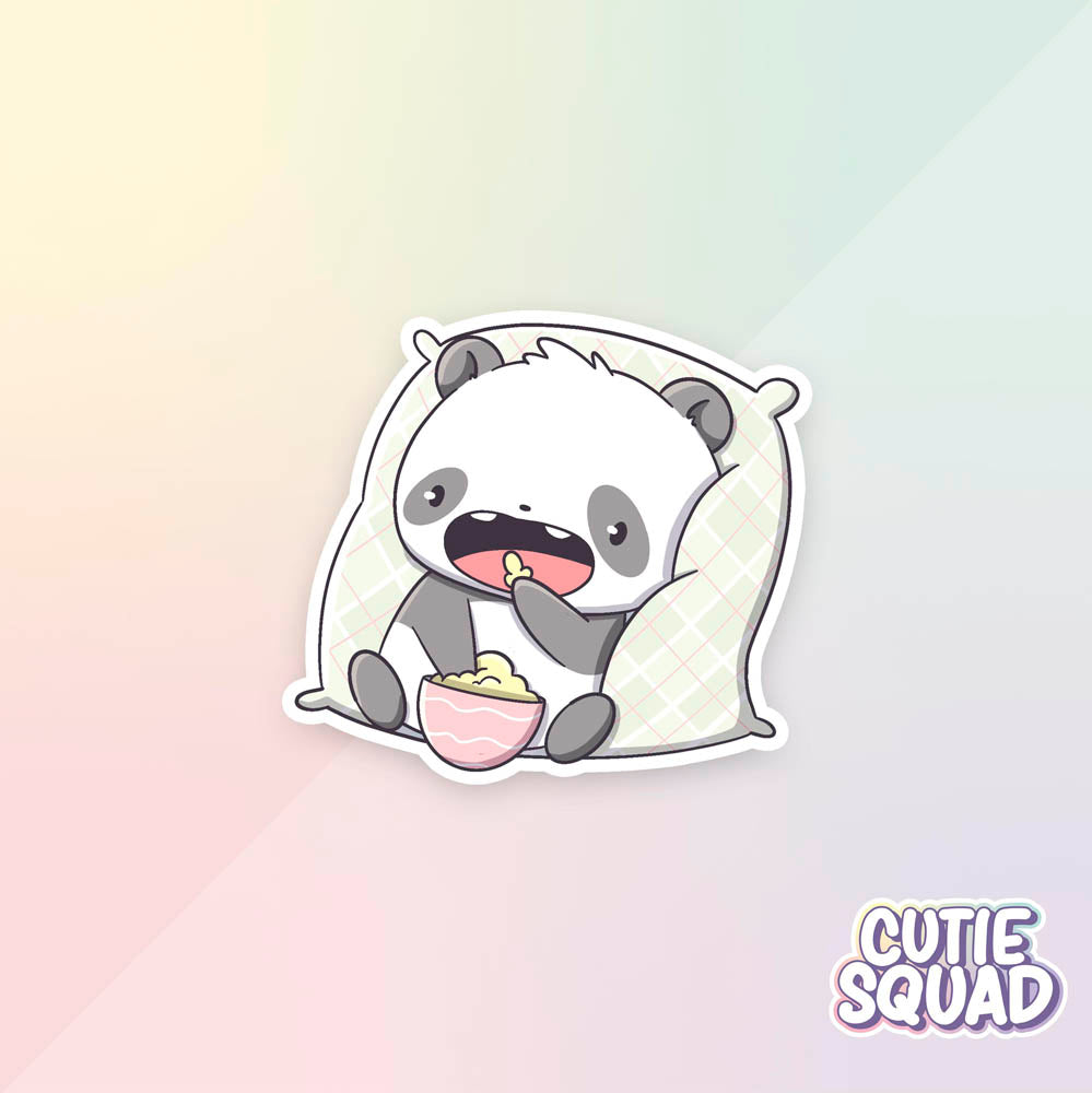 Stickerset - Panda Sleepover - CutieSquad