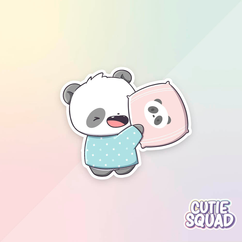 Stickerset - Panda Sleepover - CutieSquad