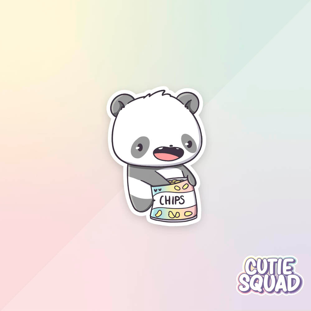 Stickerset - Panda Sleepover - CutieSquad