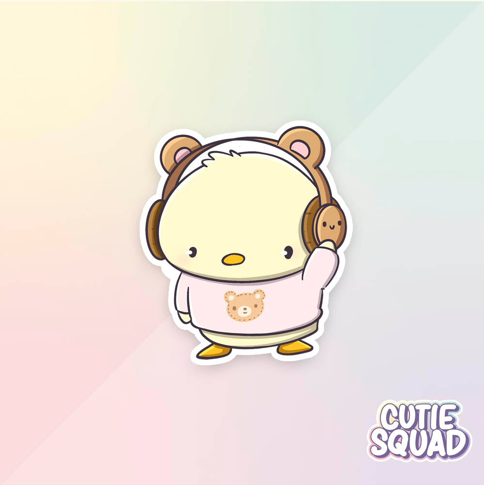 Stickerset - Teddy Ducks - CutieSquad