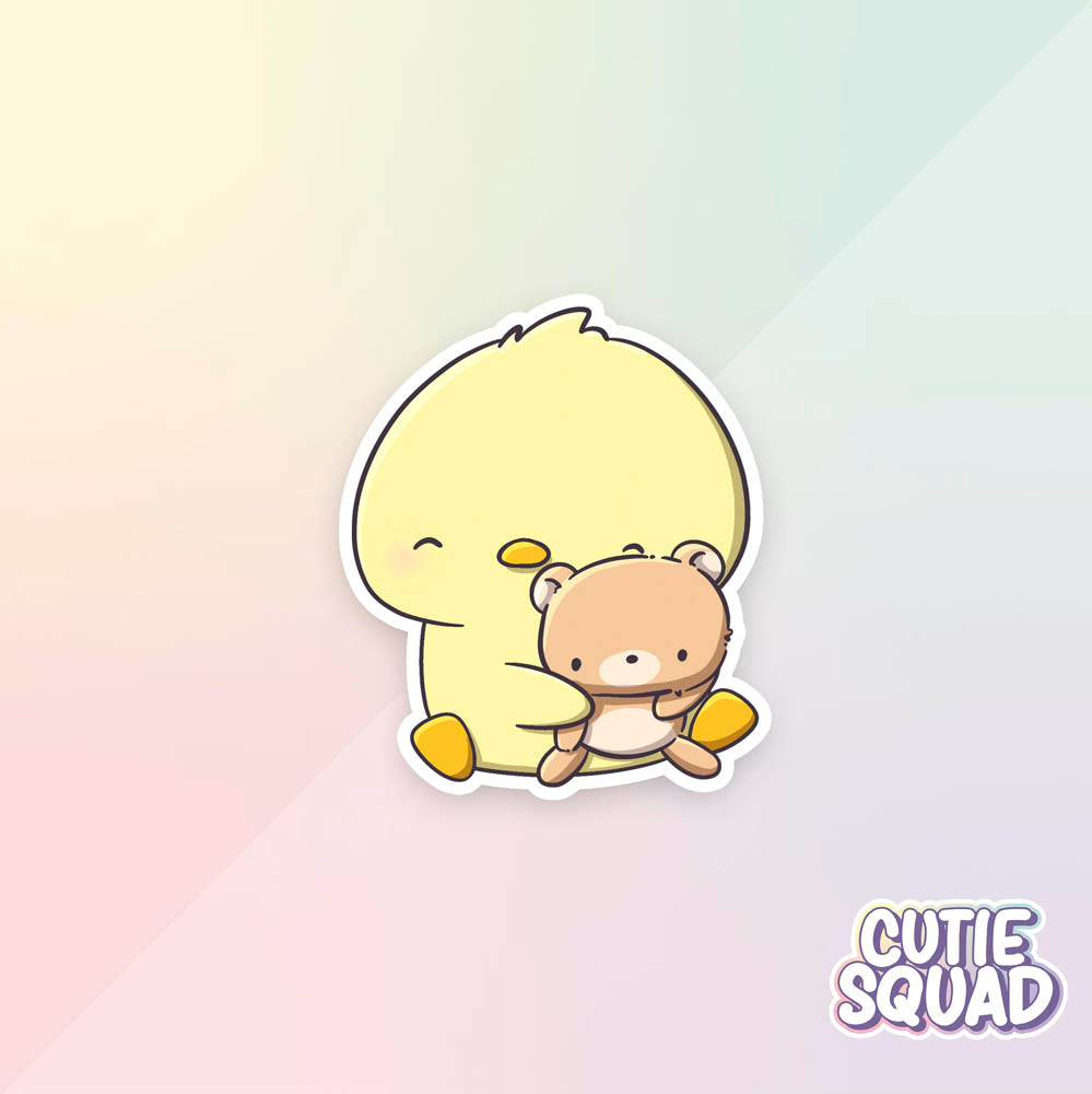 Stickerset - Teddy Ducks - CutieSquad