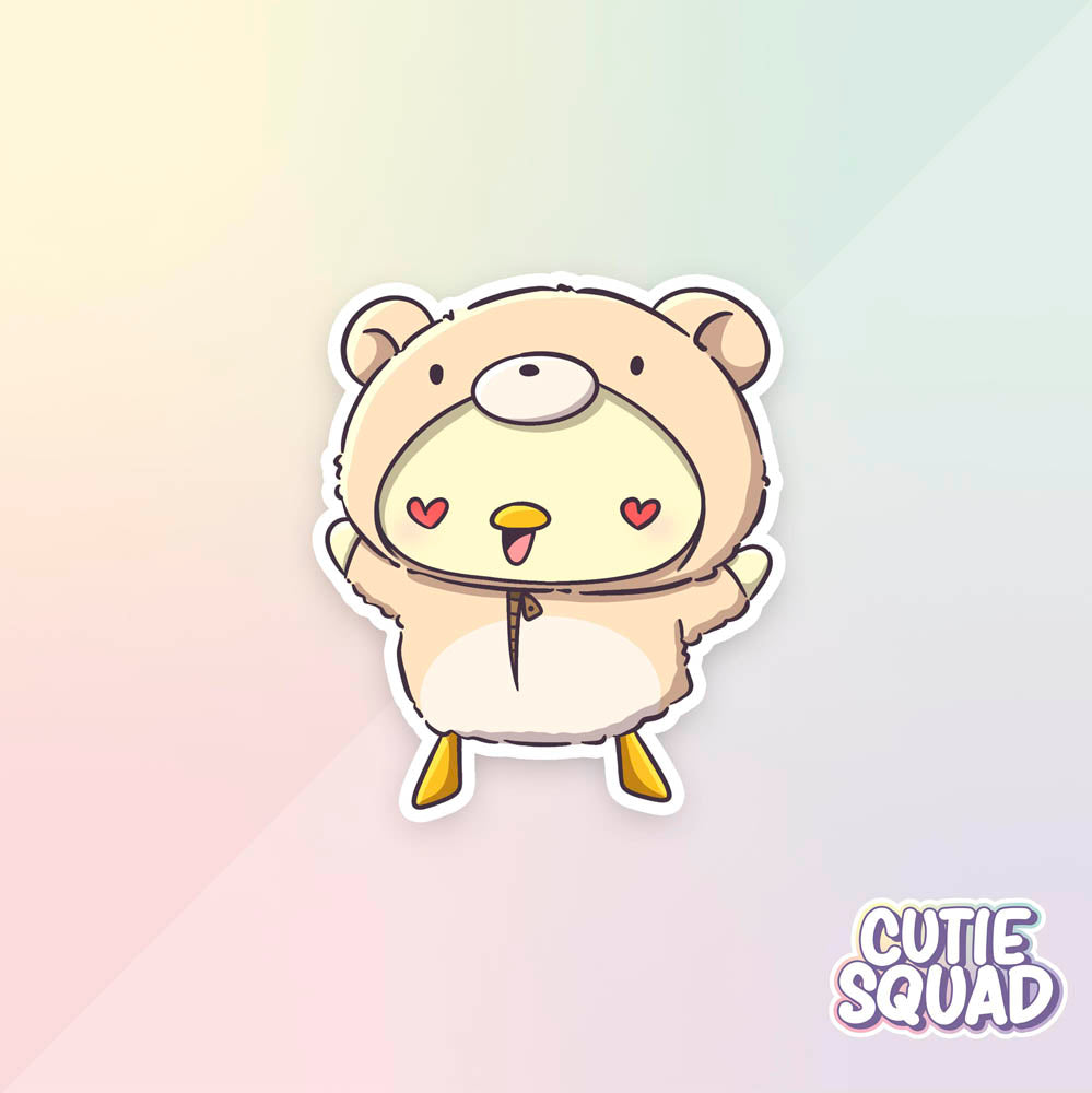 Stickerset - Teddy Ducks - CutieSquad