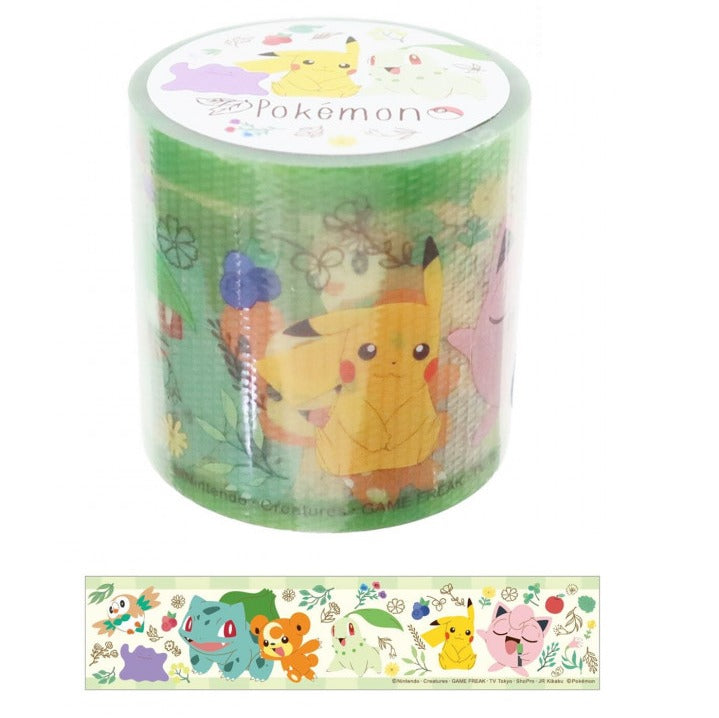 Pokémon Waterproof Masking tape - Botanical