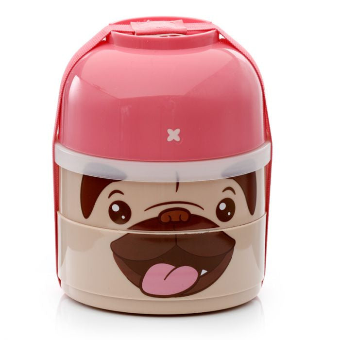 Kawaii bentobox Pug