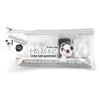 Kawaii Sale 🧡👑 DIY Eraser klei in etui - Panda set