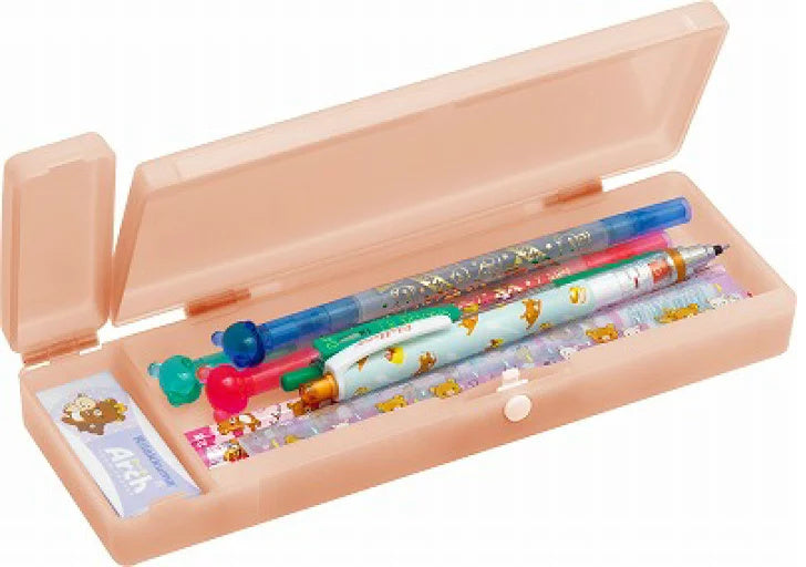 Pencil Case Rilakkuma Chairoikoguma Cute Plushie Theme - Brown