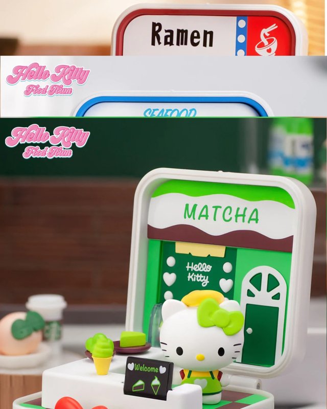 Pop Mart Collectibles Blind Box - Hello Kitty - Food Town