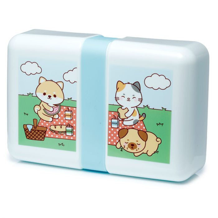 Lunchbox met Elastiek - Adoramals Dieren Picknick