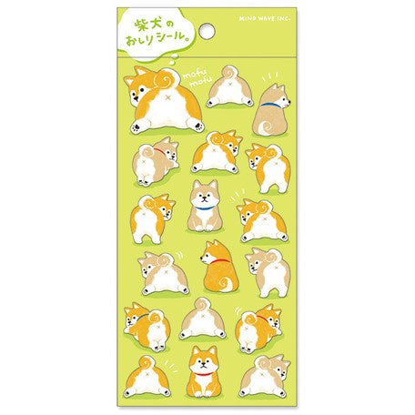 Stickervel Shiba dog
