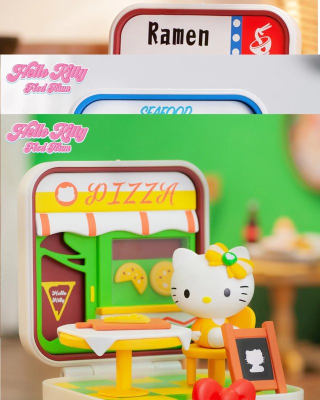 Pop Mart Collectibles Blind Box - Hello Kitty - Food Town
