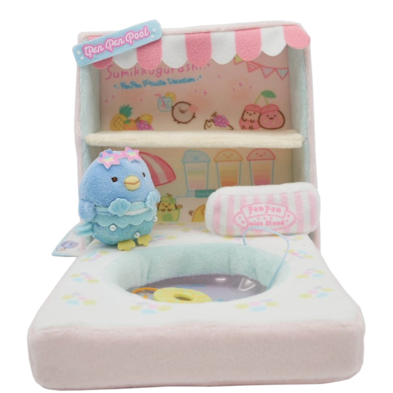 San-X Sumikkogurashi - Sumikko Pen Pen Pool + mini plushie