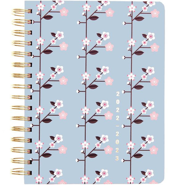 Sakura Agenda met ringband - 2022-2023 - Sakura Blue