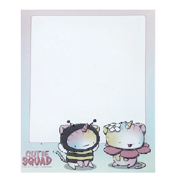 Sticky Notes Block - Unikitty & Bee - CutieSquad