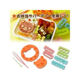 Kawaii Uitstekers / Cookie Cutters - Bear and Message