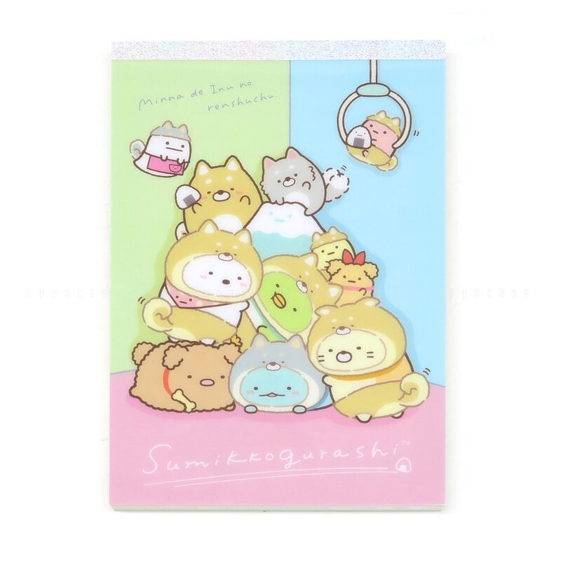 Memoblok groot - Sumikkogurashi Shiba Dog theme - Puppy Corner