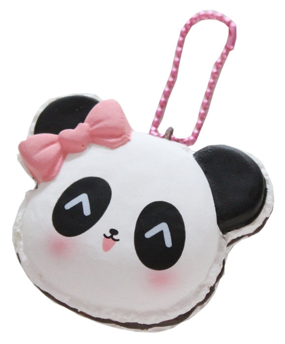 Squishy Kawaii Panda Macaron - Bruin