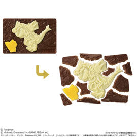 Charapaki Hakkutsu Kyoryu Chocolate Bar - Pokémon Edition THT 31-10-2023