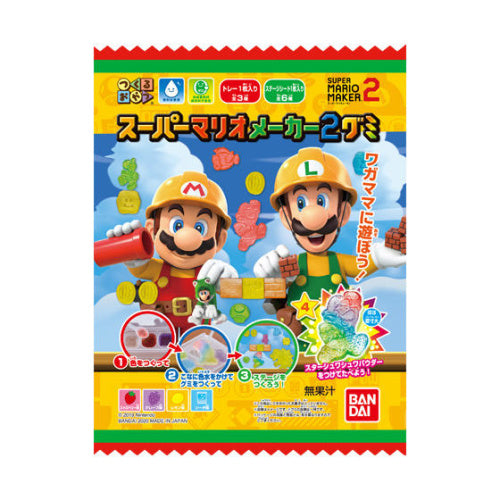 BANDAI Super Mario Gummy Maker 2 DIY Candy Kit THT 30-9-2025