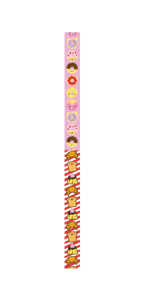 MostCutest.nl Kawaii Lucky Star Papier - Donut Croissant