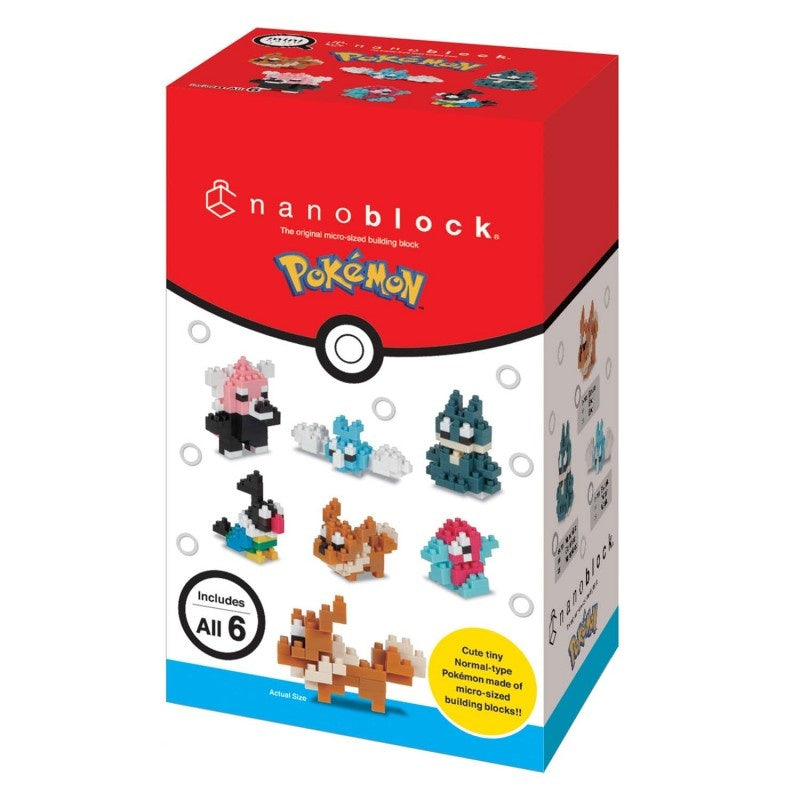 Pokémon Nanoblock - Build your own Pokémon - Normal Types