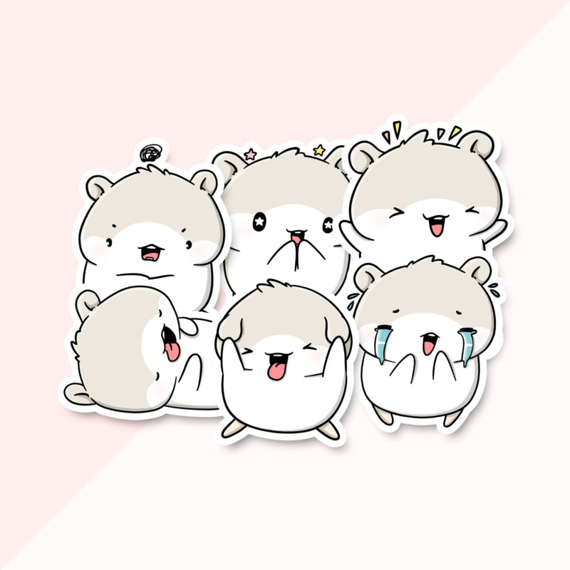Stickerset - E-MO-TES - CutieSquad