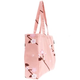 Sakura Canvas Shopper - Roze