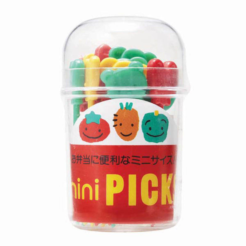 Kawaii Bento Prikkers Set Animals (olifant, beer, konijn) - Bento Picks