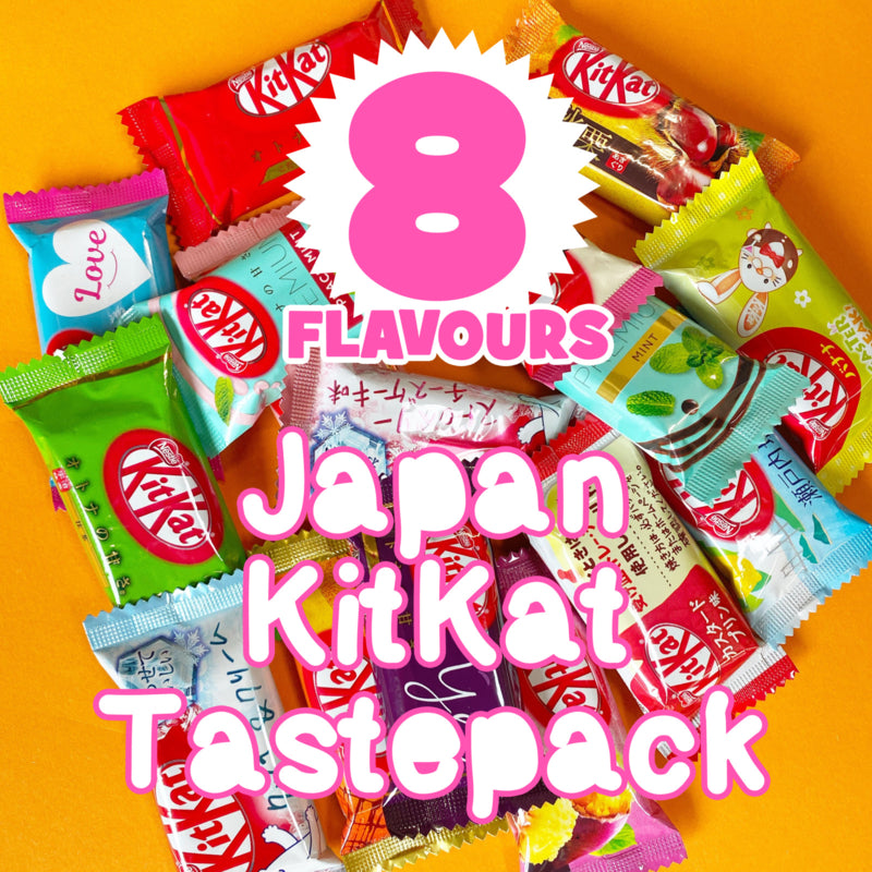 8 Smaken - Japanse KitKat Proefpakketje 8 Mini's