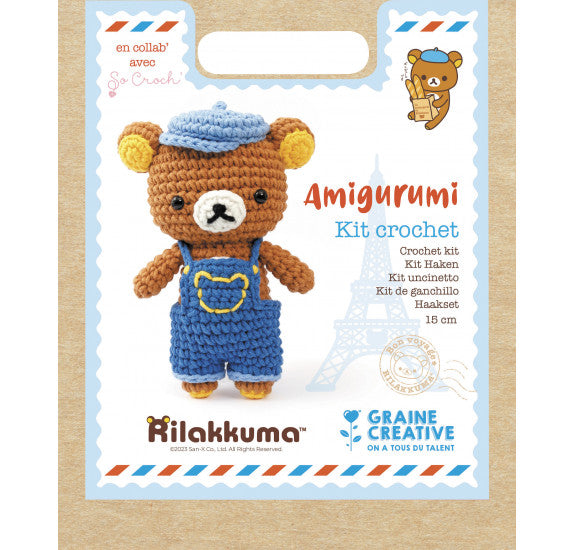 Amigurumi Haakpakket Rilakkuma - Paris