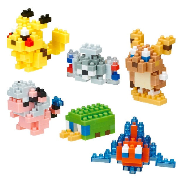 Pokémon Nanoblock - Build your own Pokémon - Electric types